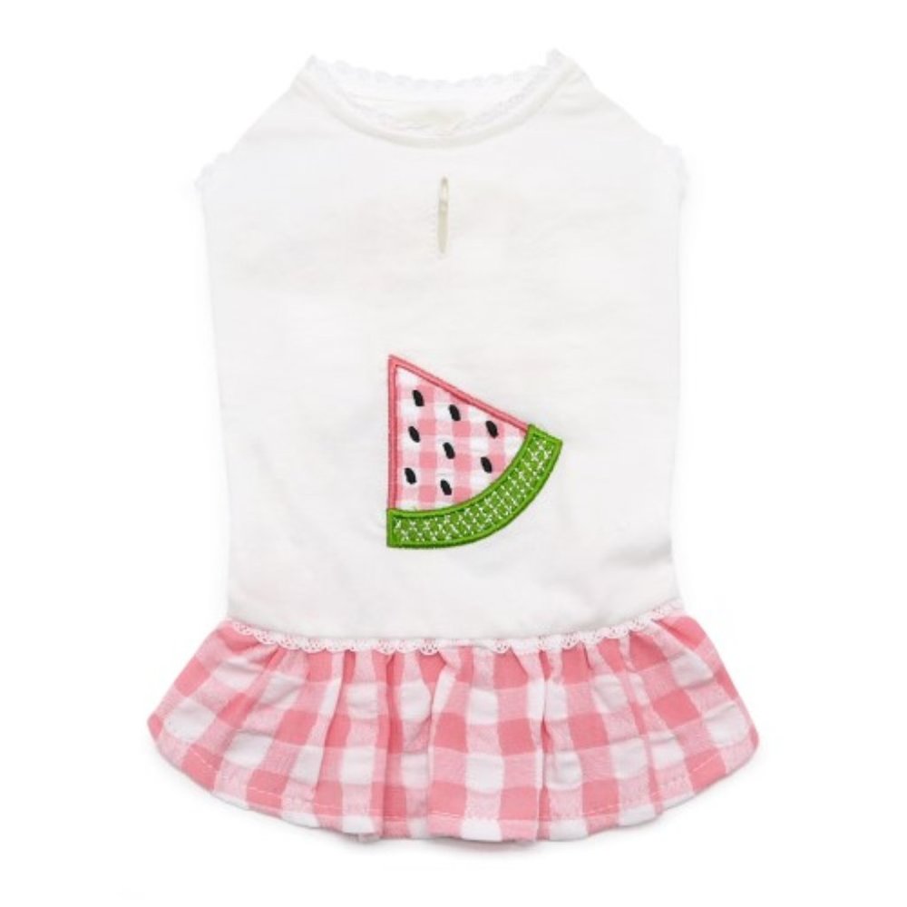 Watermelon Dog Dress in SMALL